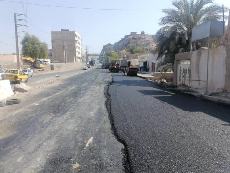 پروژه پل داریوش محمدی شهرستان مسجدسلیمان بعد از ۱۶ سال تکمیل و به بهره برداری رسید