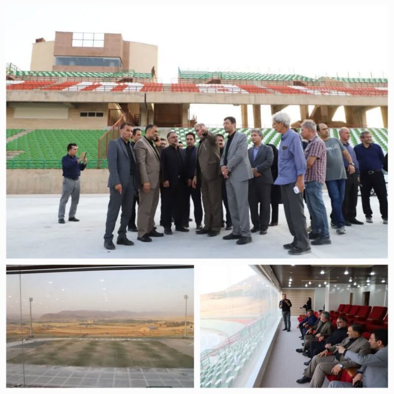 افتتاح ورزشگاه ۱۵ هزار نفری خرم‌آباد در سفر ریاست جمهوری به لرستان