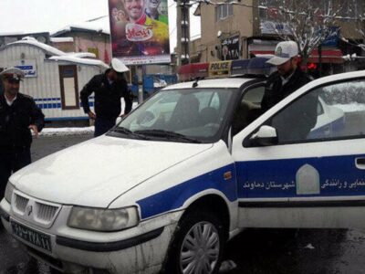 رفتار گستاخانه راننده متخلف با پلیس راهنمایی رانندگی در تبریز + فیلم