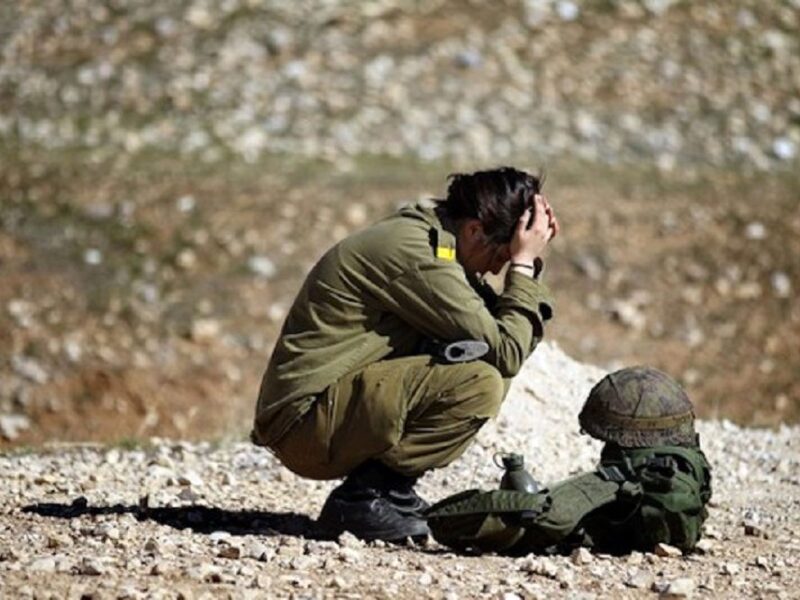 خودسوزی یک نظامی صهیونیست